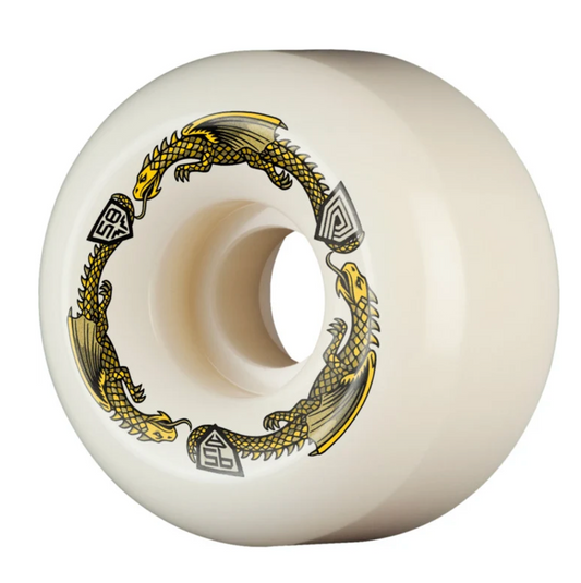 POWELL PERALTA - DRAGON FORMULA WHEELS RB2 95A YELLOW (58MM X 33MM)