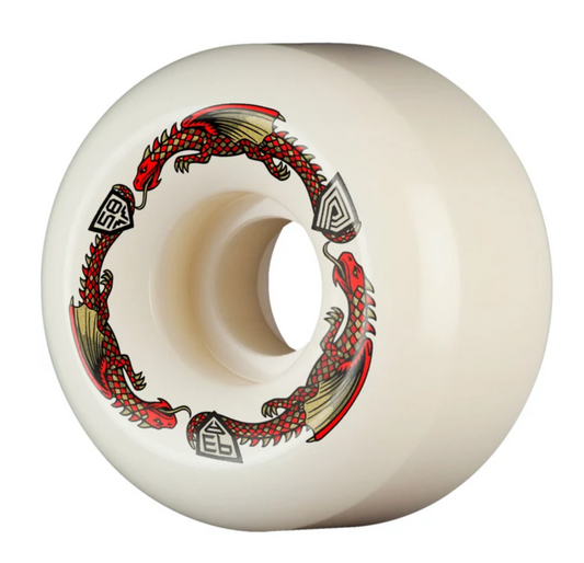 POWELL PERALTA - DRAGON FORMULA WHEELS RB2 93A RED (58MM X 33MM)
